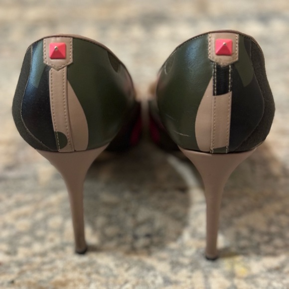 Valentino rockstud camo point-toe pumps - Picture 7 of 11